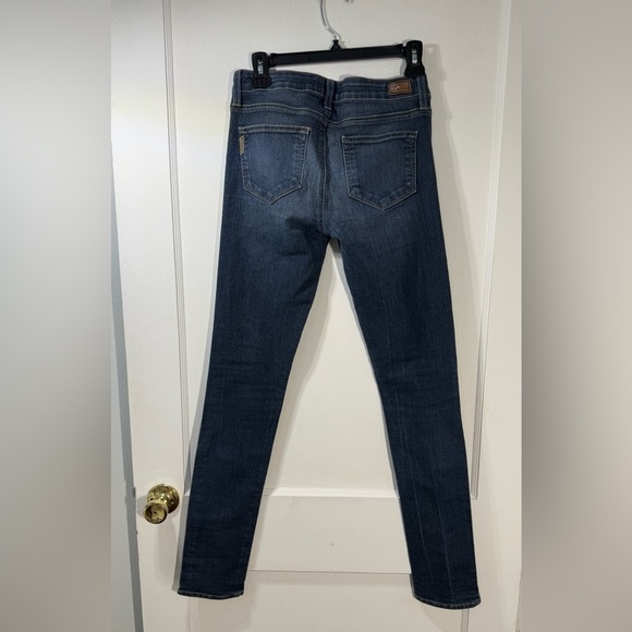Paige Peg Classic Blue Skinny Jeans - Picture 4 of 5